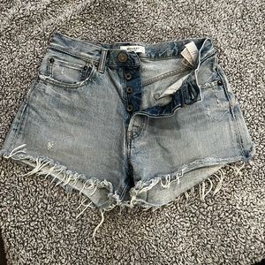 Moussy Vintage Denim Shorts 26
